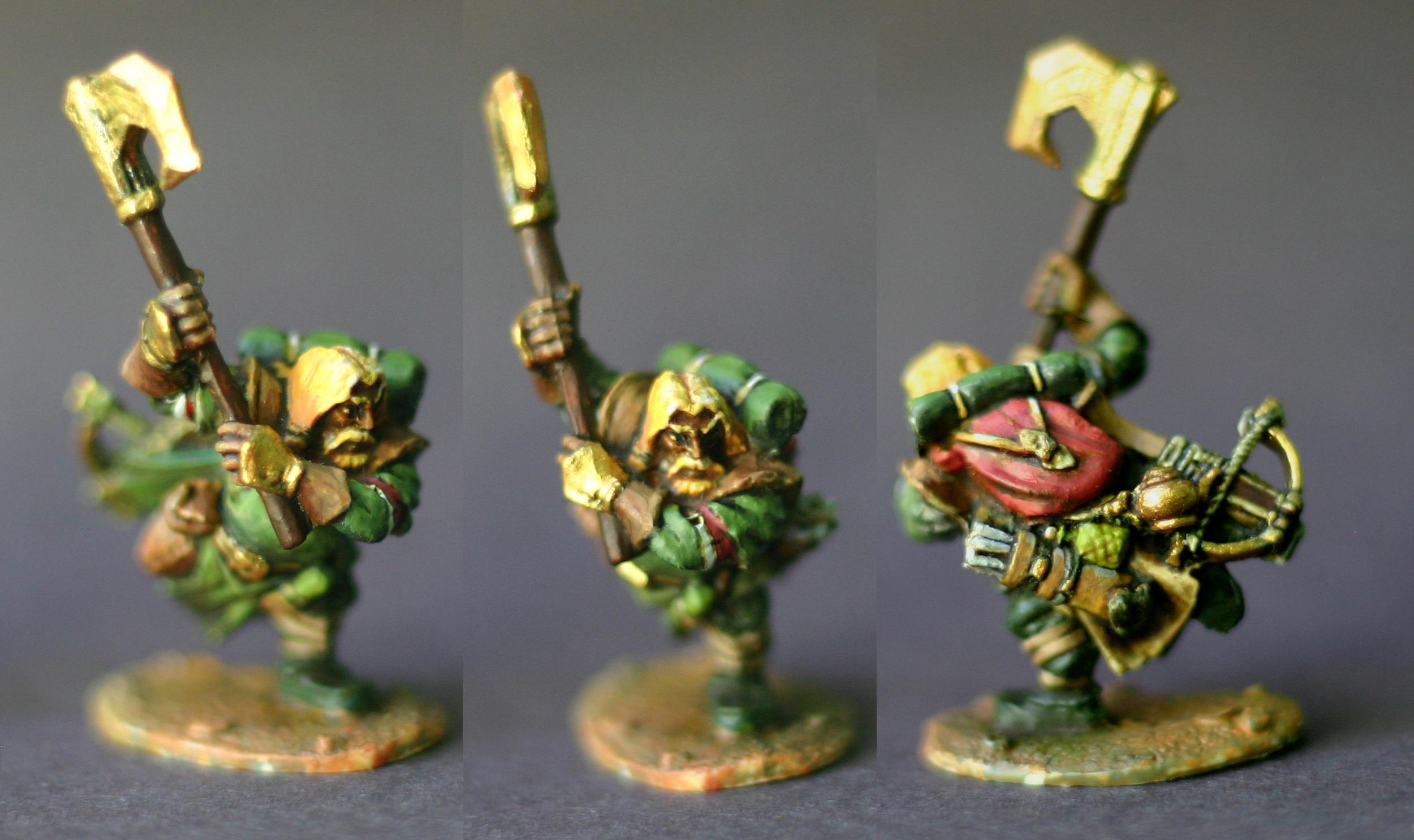 Reaper Bones Human Ranger Michelle - Miniatura Fantasy 25mm Non Dipinta, Polimero Grigio